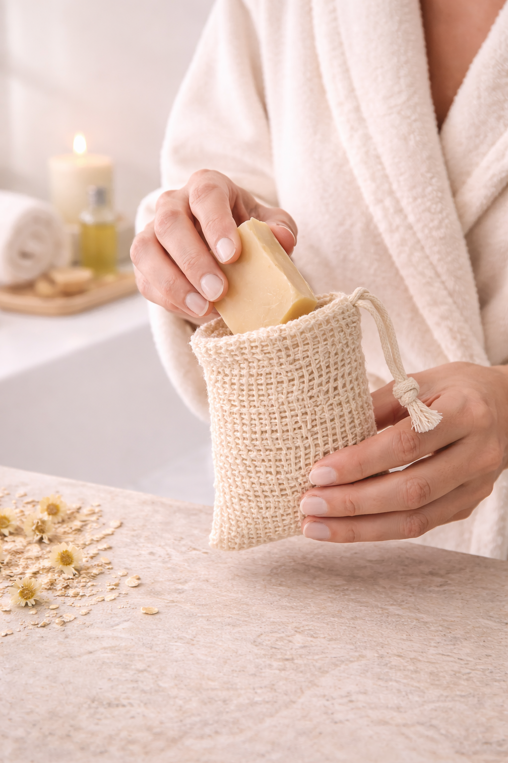 Lather loop- Soap pouch