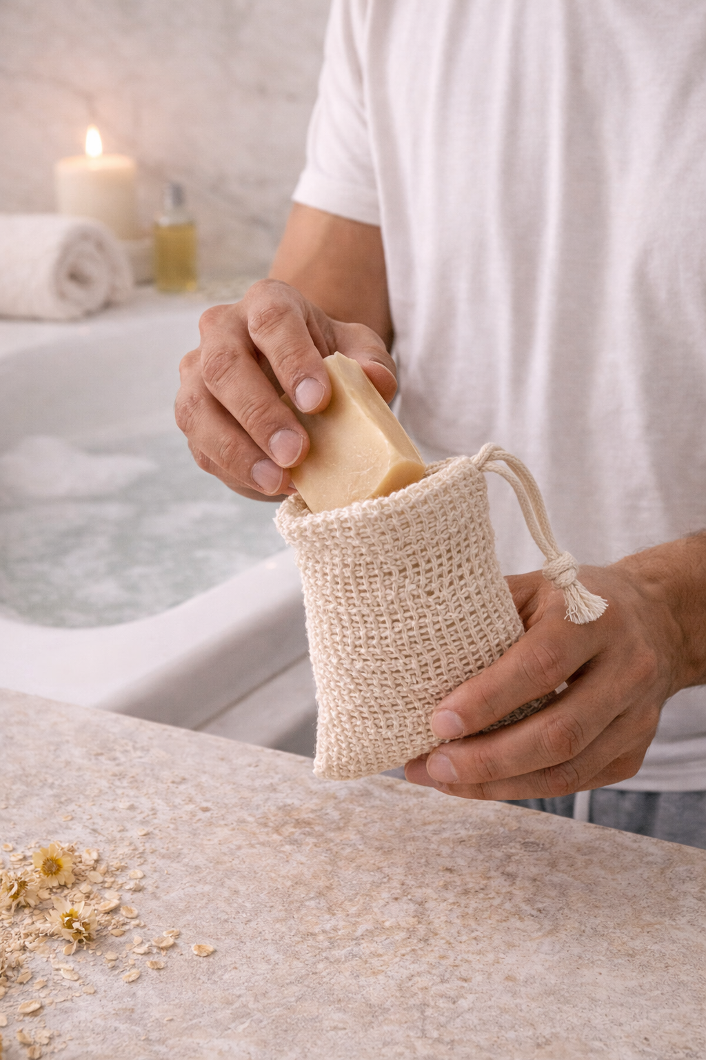 Lather loop- Soap pouch